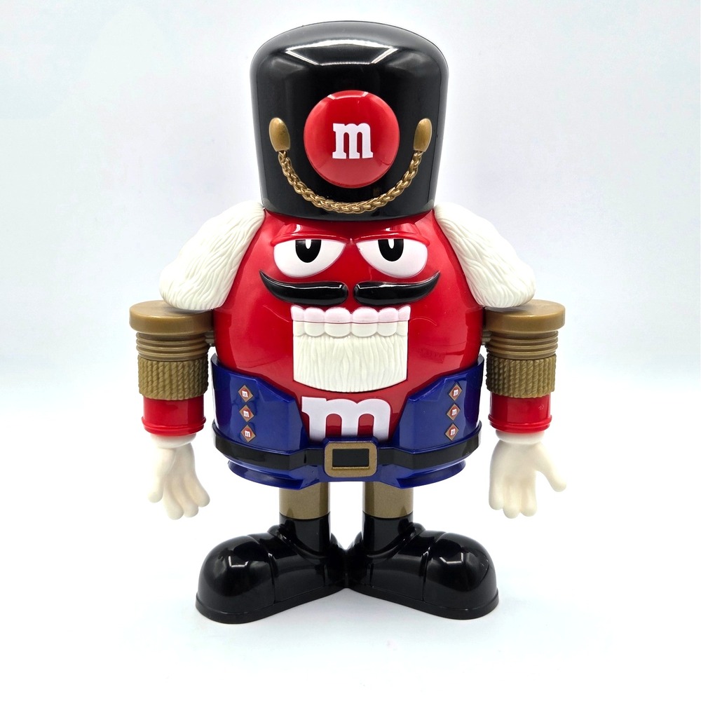 M&Ms  Toy Soldier‎ Red  Nutcracker Holiday Ltd Edition Chocolate Candy Dispenser